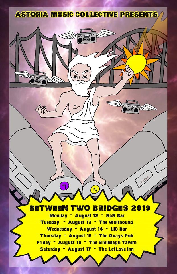 Astoria Music Collective Between Two Bridges 2019 Flier